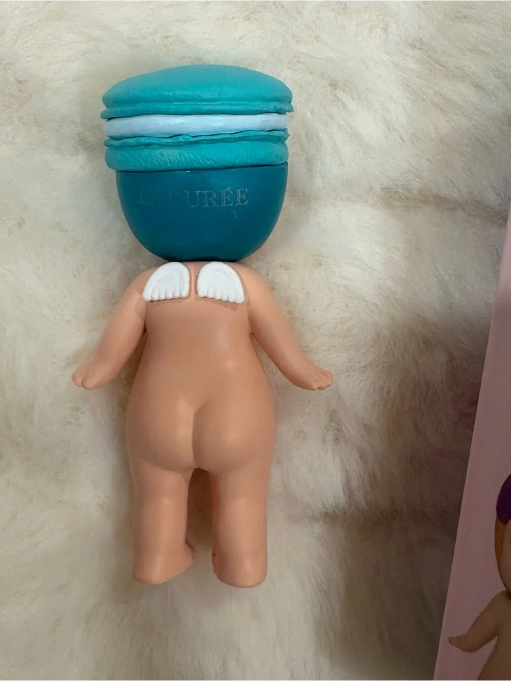 Sonny Angel Blue-Head Mini Figure - Cute Kids Doll